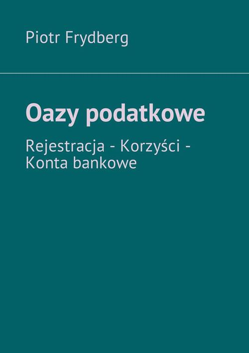 Okładka: Oazy podatkowe