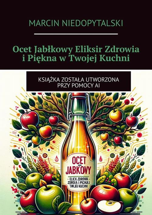 Okładka: Ocet Jabłkowy Eliksir Zdrowia i Piękna w Twojej Kuchni