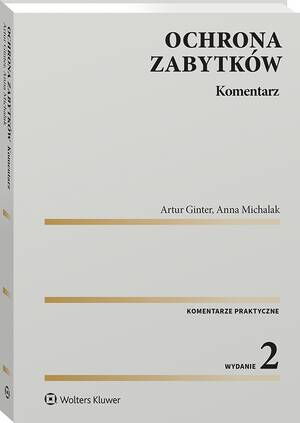 Okładka: Ochrona zabytków. Komentarz