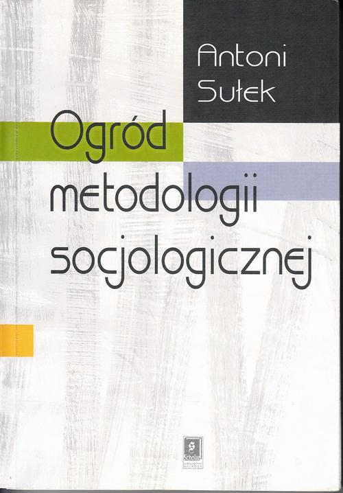 Okładka: Ogród metodologii socjologicznej