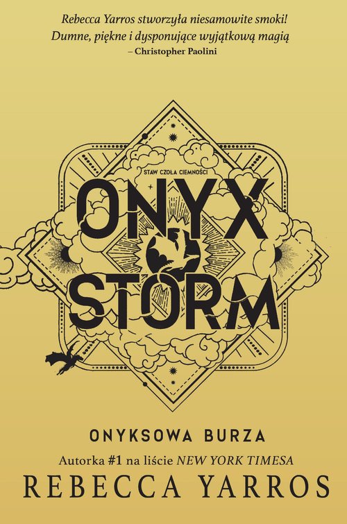 Okładka: Onyx Storm. Onyksowa burza
