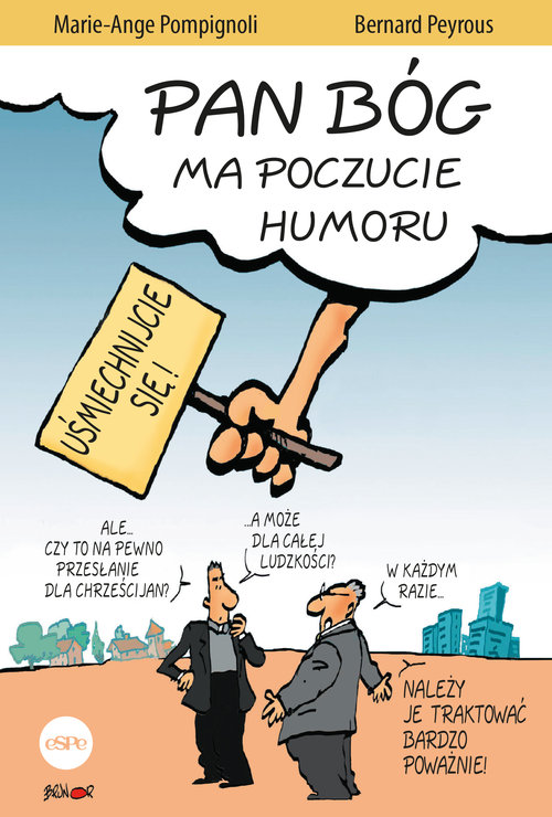 Okładka: Pan Bóg ma poczucie humoru