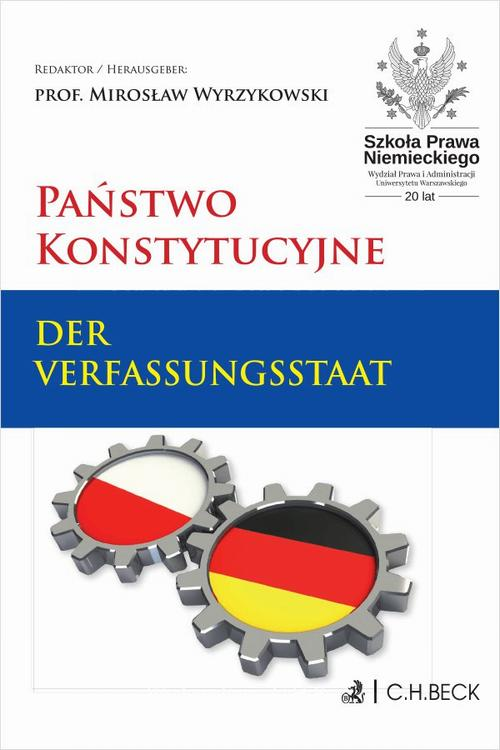 Okładka: Państwo konstytucyjne. Der Verfassungsstaat
