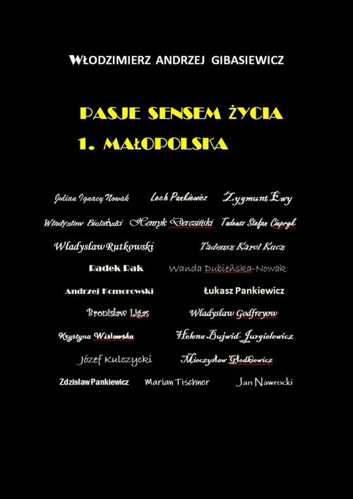 Okładka: Pasje sensem życia