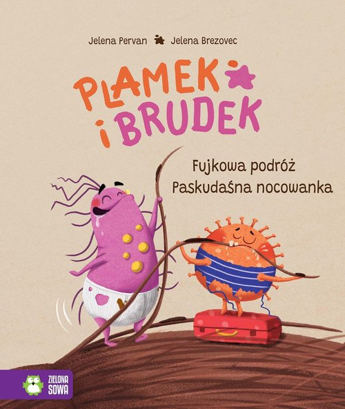 Okładka: Plamek i Brudek Fujkowa podróż/Paskudaśna nocowanka