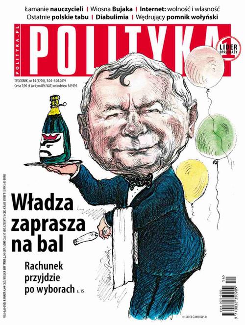 Okładka: Polityka nr 14/2019