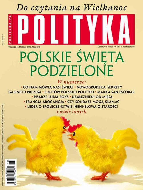 Okładka: Polityka nr 15/2017
