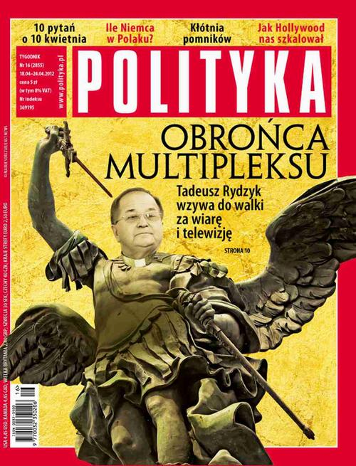 Okładka: Polityka nr 16/2012