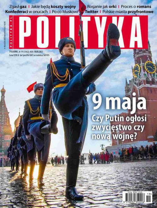 Okładka: Polityka nr 19/2022