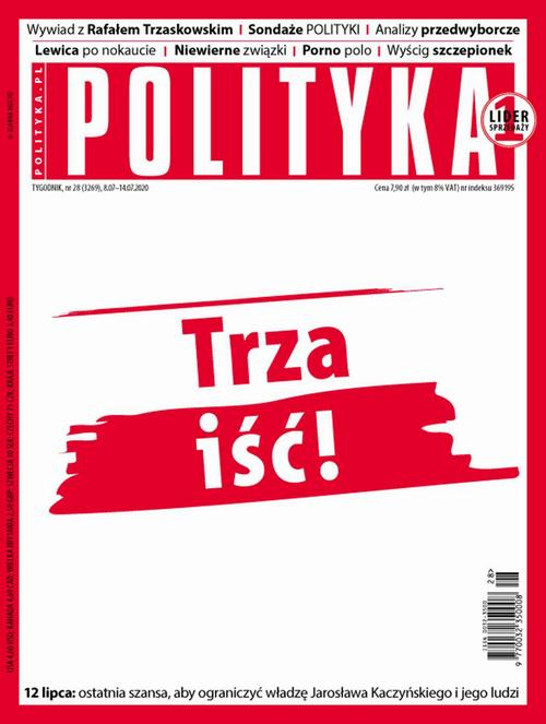 Okładka: Polityka nr 28/2020