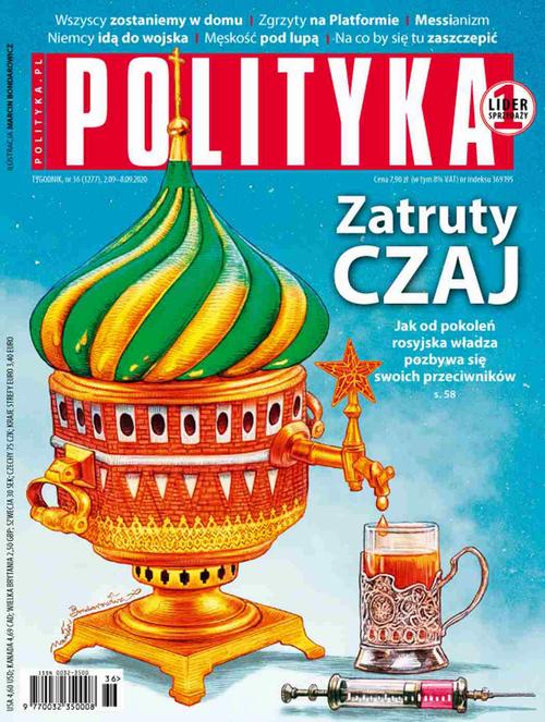 Okładka: Polityka nr 36/2020
