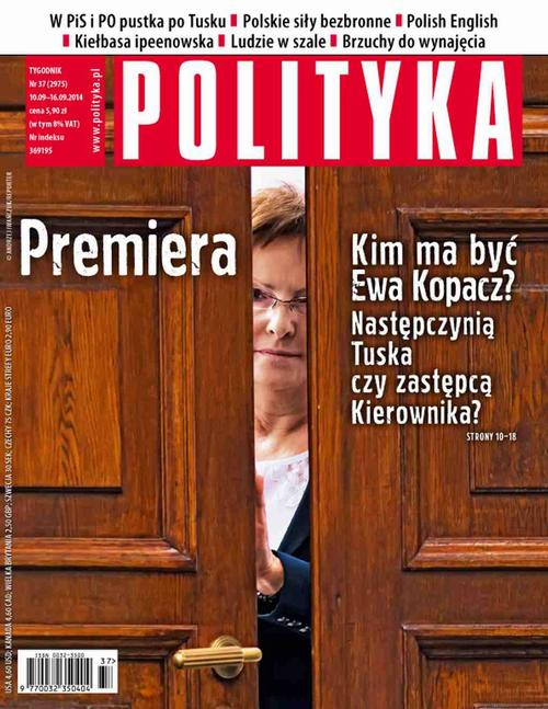 Okładka: Polityka nr 37/2014