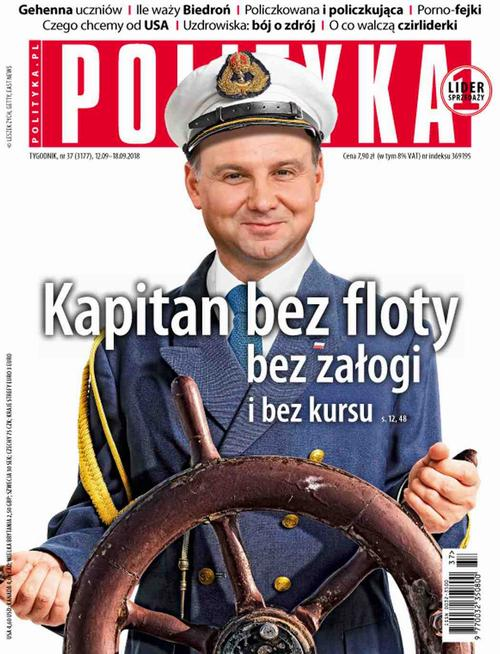 Okładka: Polityka nr 37/2018