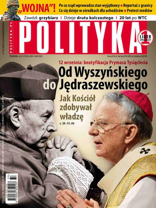 Okładka: Polityka nr 37/2021