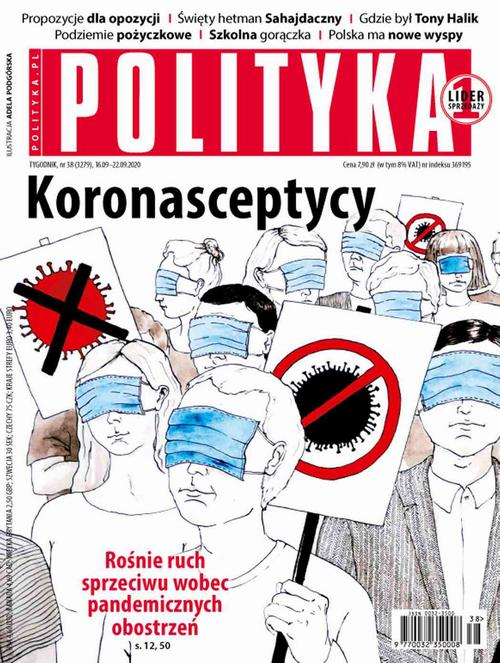 Okładka: Polityka nr 38/2020
