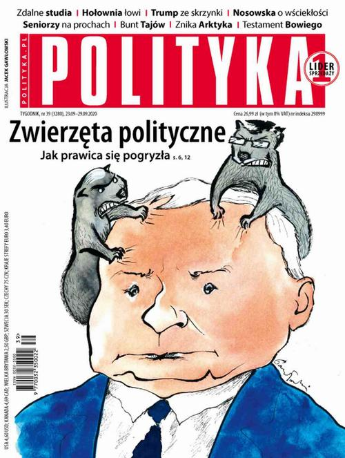 Okładka: Polityka nr 39/2020