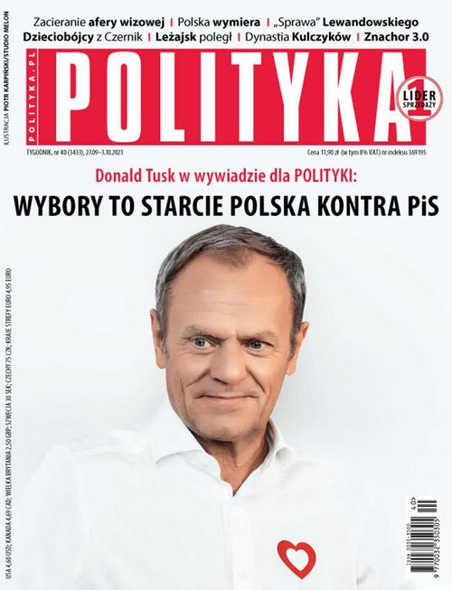 Okładka: Polityka nr 40/2023