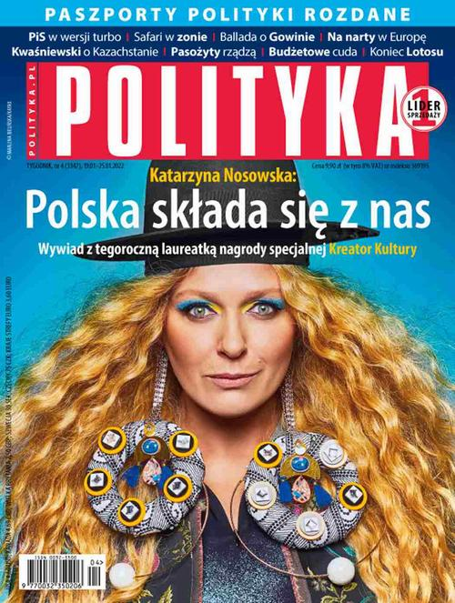 Okładka: Polityka nr 4/2022
