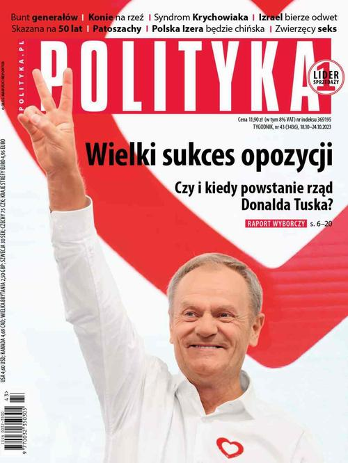 Okładka: Polityka nr 43/2023