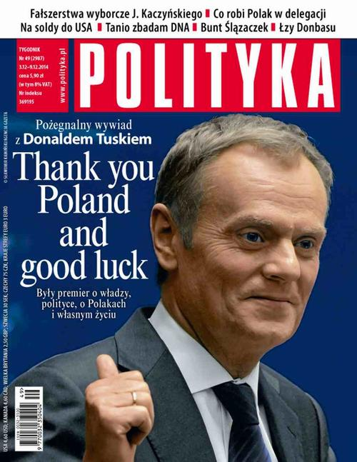 Okładka: Polityka nr 49/2014