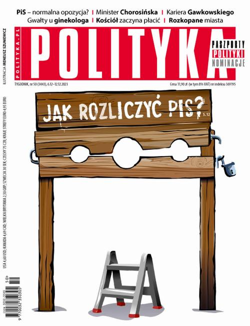 Okładka: Polityka nr 50/2023