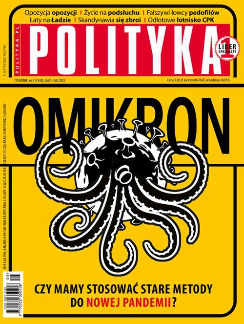 Okładka: Polityka nr 5/2022