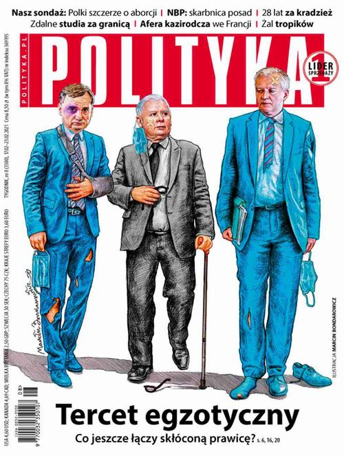 Okładka: Polityka nr 8/2021