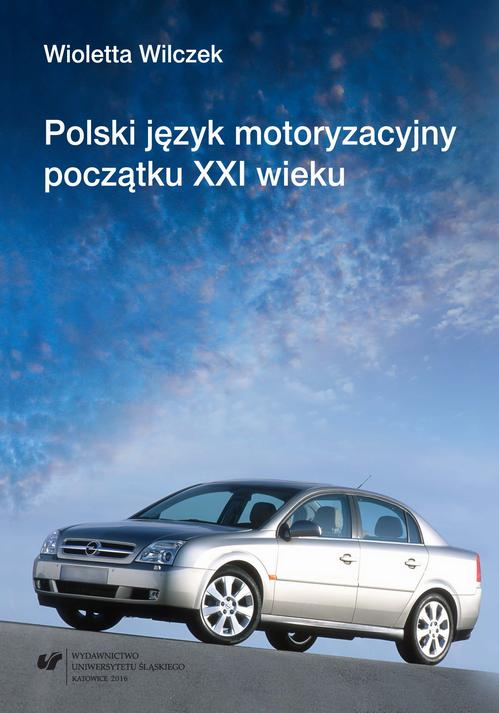 Okładka: Polski język motoryzacyjny początku XXI wieku