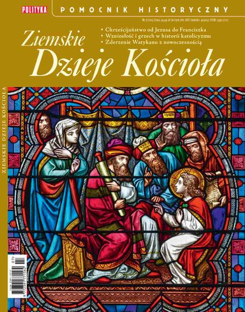 Okładka: Pomocnik Historyczny. Ziemskie Dzieje Kościoła