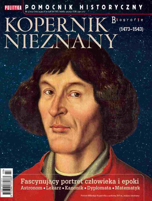 Okładka: Pomocnik Historyczny. Kopernik nieznany 3/2023
