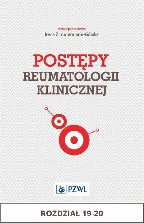 Okładka: Postępy reumatologii klinicznej. Rozdział 19-20