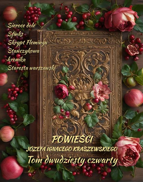 Okładka: Powieści Józefa Ignacego Kraszewskiego. Tom 24