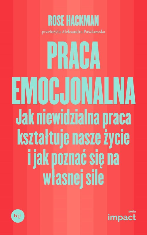 Okładka: Praca emocjonalna