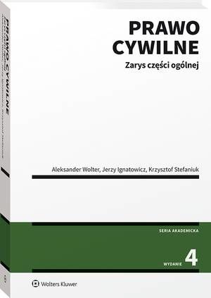 Okładka: Prawo cywilne. Zarys części ogólnej