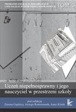 Okładka: Problemy edukacji, rehabilitacji i socjalizacji osób niepełnosprawnych