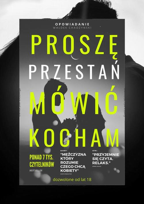 Okładka: Proszę przestań mówić kocham