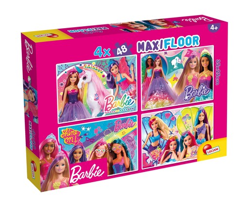 Okładka: Puzzle 4x48 Barbie