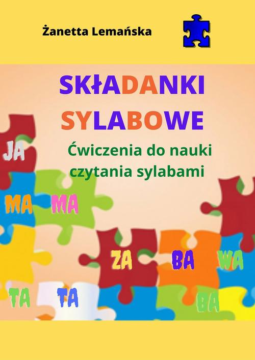 Okładka: Składanki sylabowe