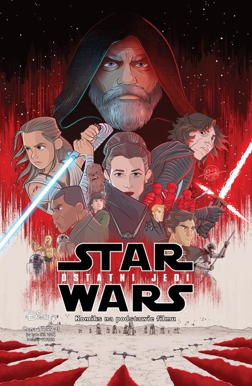 Okładka: Star Wars Ostatni Jedi