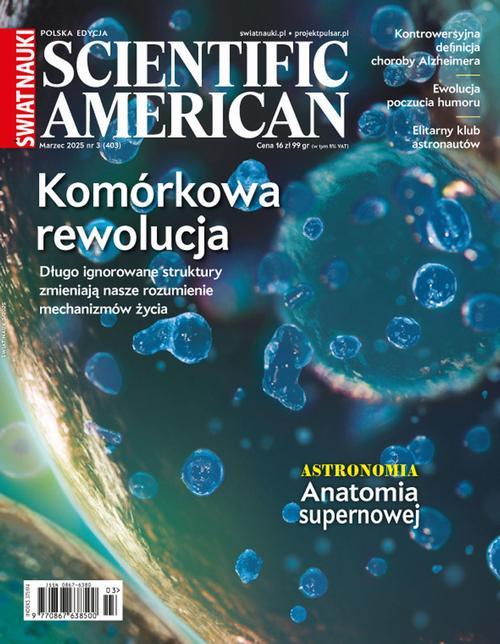 Okładka: Świat Nauki nr 3 /2025