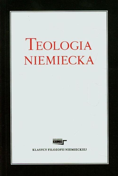 Okładka: Teologia niemiecka