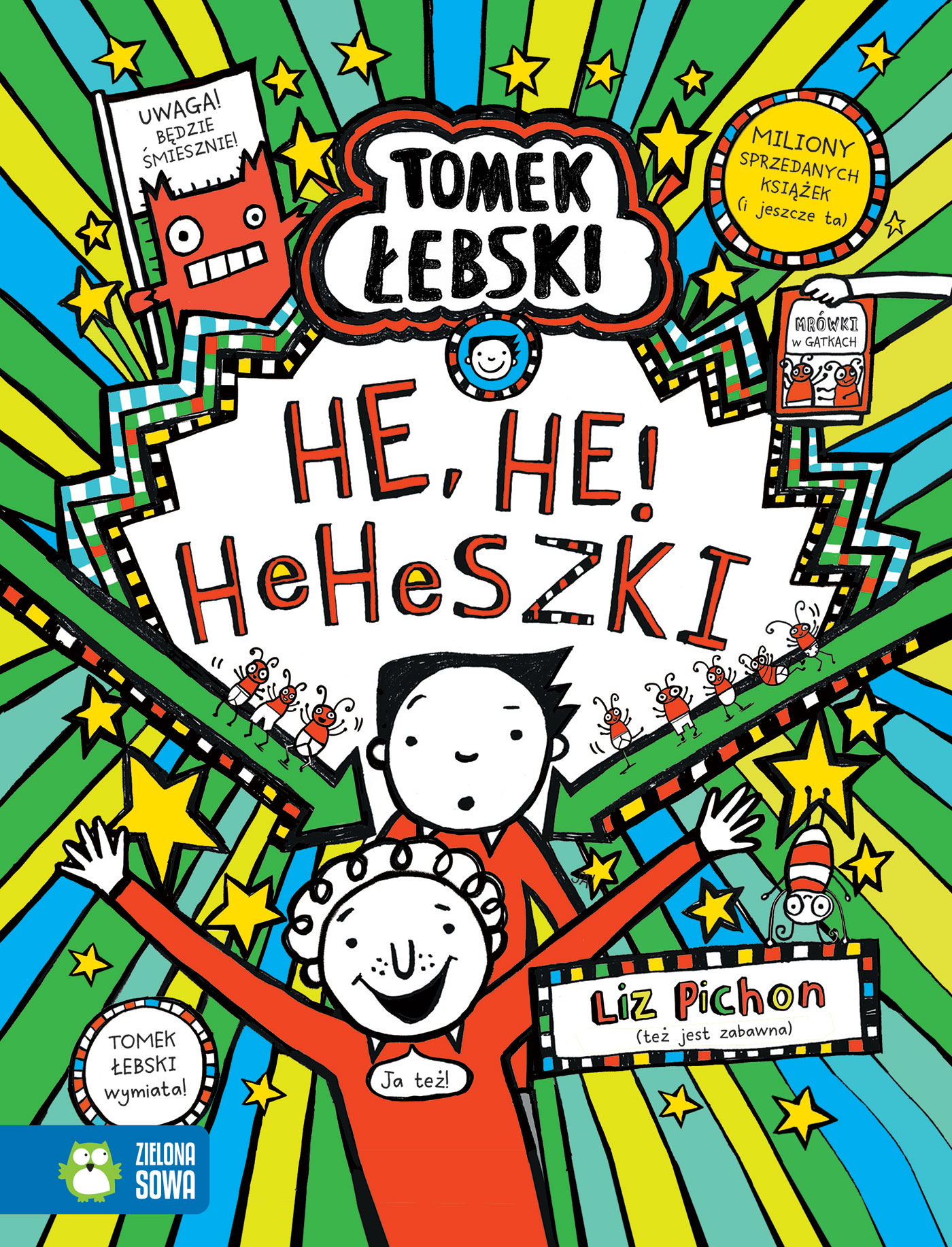 Okładka: Tomek Łebski. He, he… Heheszki