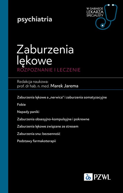 Okładka: W gabinecie lekarza specjalisty Psychiatria Zaburzenia lękowe