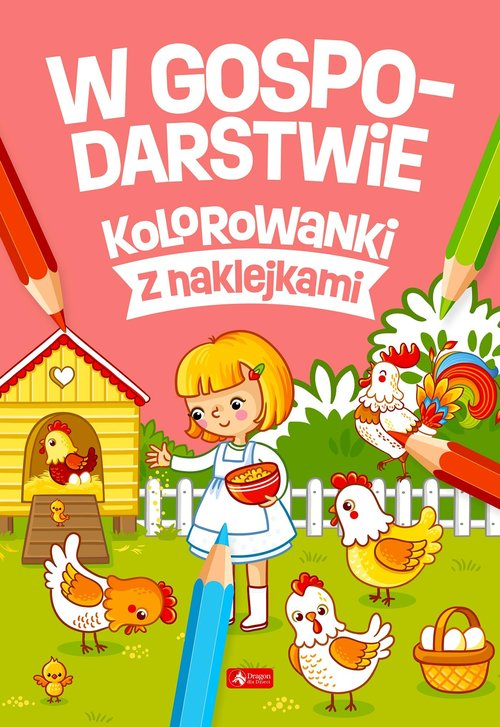 Okładka: W gospodarstwie Kolorowanki z naklejkami