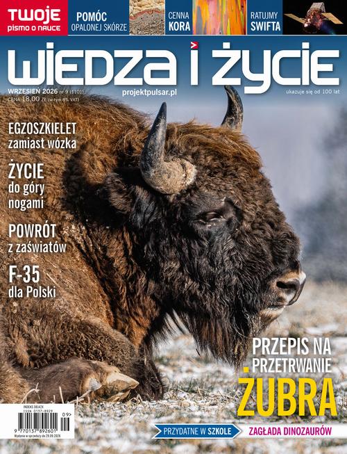 Okładka: Wiedza i Życie. Numer 9/2026