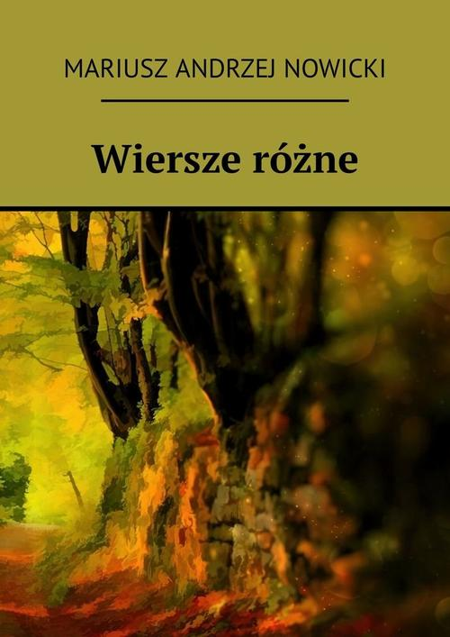 Okładka: Wiersze różne