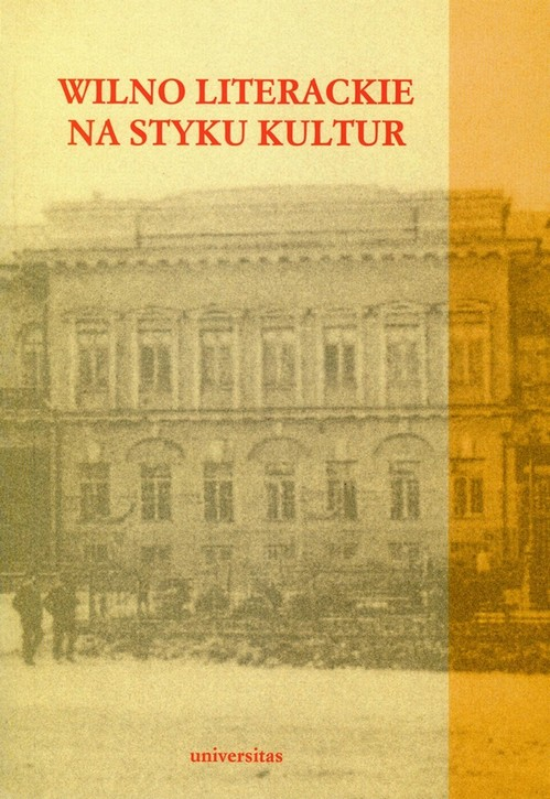 Okładka: Wilno literackie na styku kultur