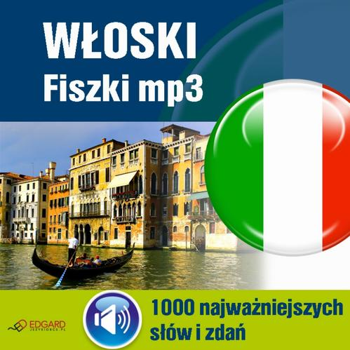 Okładka: Włoski Fiszki mp3 1000 najważniejszych słów i zdań