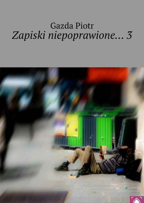 Okładka: Zapiski niepoprawione… 3