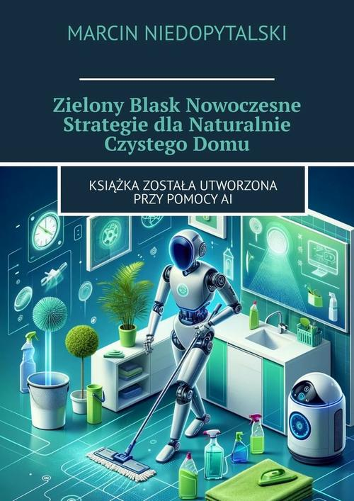 Okładka: Zielony Blask Nowoczesne Strategie dla Naturalnie Czystego Domu